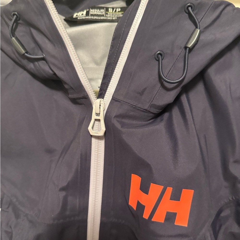 Helly Hansen Shell Jacket Blue Pink Small Women - image 2